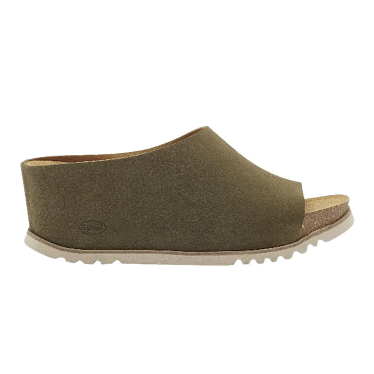 Scholl ženske papuče Calin maslinaste