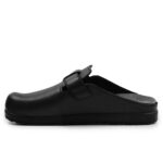 Scholl muške papuče Elio Strap crne