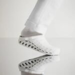 Scholl klompe Evo bele