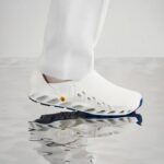 Scholl klompe Evoflex bele