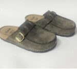 Scholl ženske papuče Bora Mocassin Dk Green zelene - Slika 2