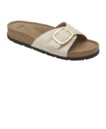 Scholl ženske papuče Bora Mule Ivory bele