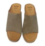 Scholl ženske papuče Calin maslinaste