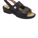 Scholl ženske sandale Emilia Elastic crne