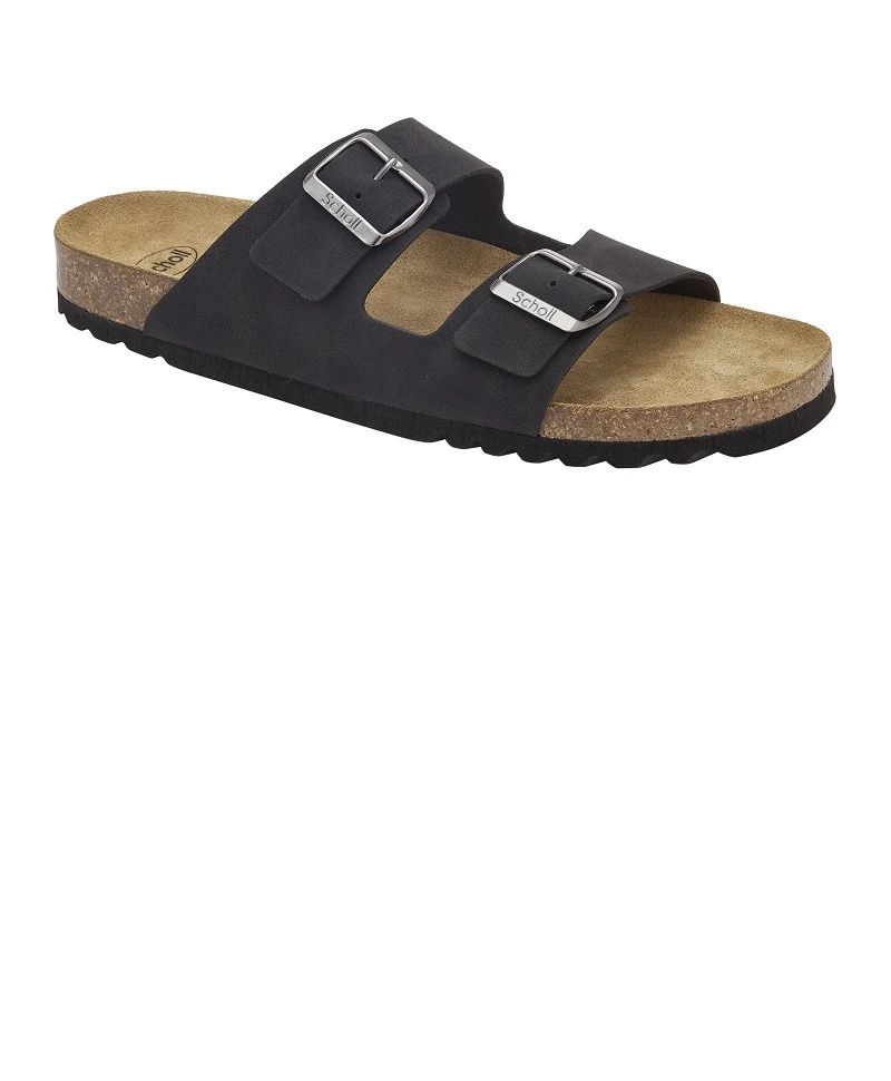 Scholl muške papuče Gerry crne