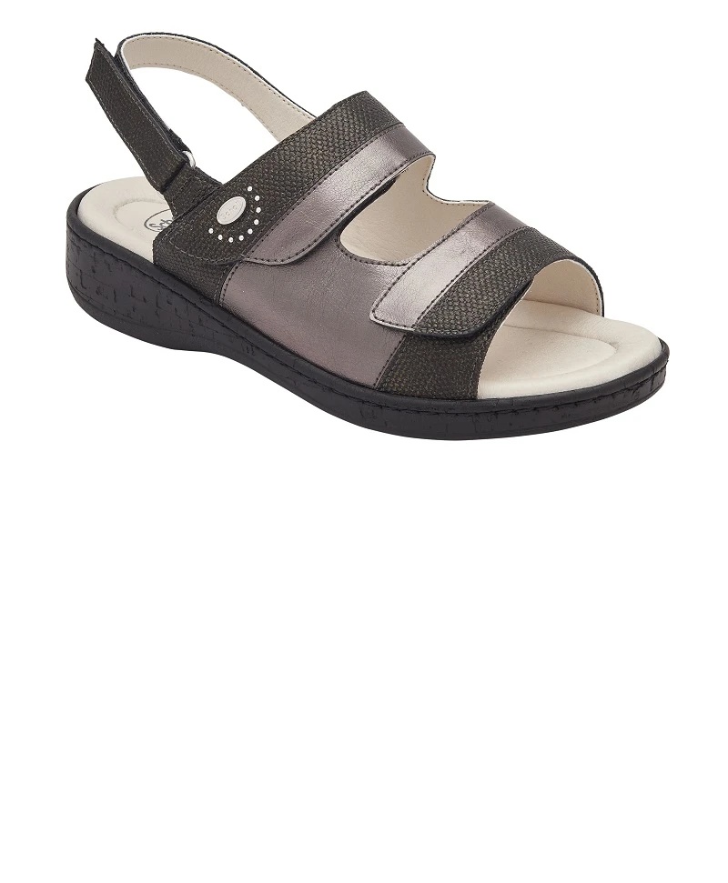 Scholl ženske sandale Marinella crne