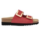 Scholl ženske papuče Monterey 2 Straps crvene