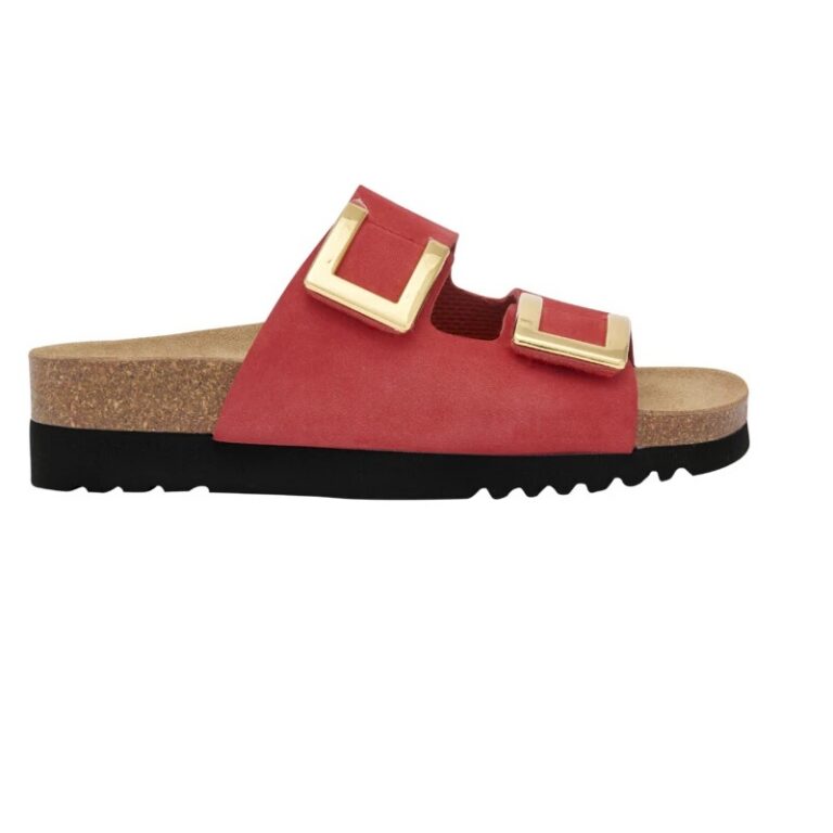 Scholl ženske papuče Monterey 2 Straps crvene