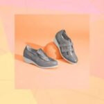 Scholl muške papuče Nautilus teget