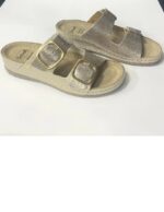 Scholl ženske papuče Aberdeen zlatne