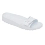 Scholl ženske papuče Bahia 1 Strap bele