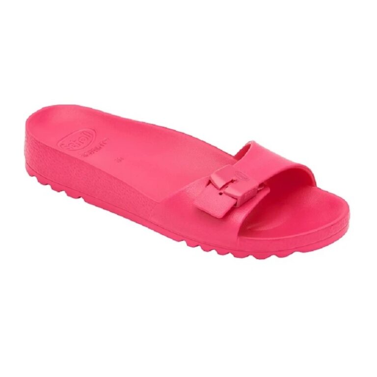 Scholl ženske papuče Bahia 1 Strap roze