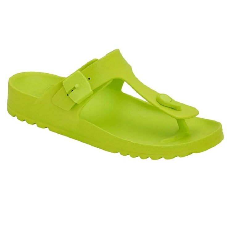 Scholl ženske japanke Bahia limun/zelene