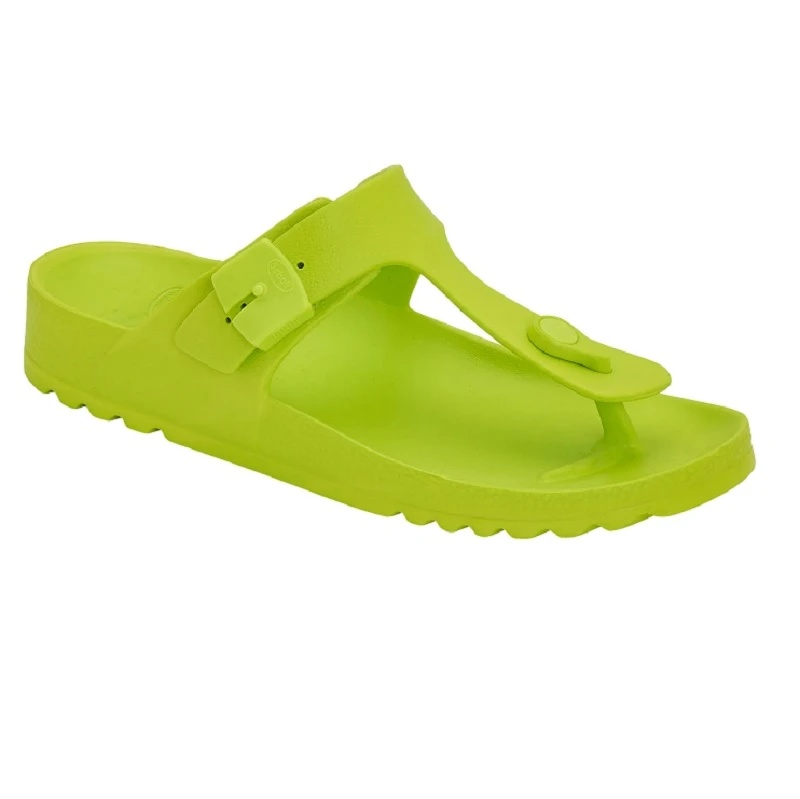 Scholl ženske japanke Bahia limun/zelene