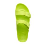 Scholl ženske papuče Bahia limun/zelene