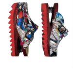 Baldo ženske klompe Baldo Flexi Print multikolor