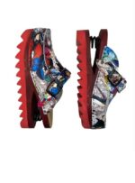 Baldo ženske klompe Baldo Flexi Print multikolor