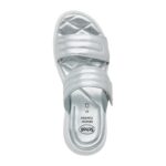 Scholl ženske papuče Bali 2 Straps Srebrna srebrne