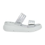 Scholl ženske papuče Bali 2 Straps Srebrna srebrne