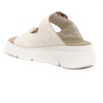 Scholl ženske papuče Bali Buckle bele