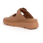 Scholl ženske papuče Bali Buckle braon