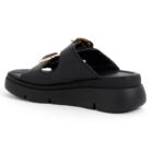 Scholl ženske papuče Bali Buckle crne