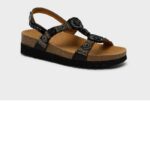 Scholl ženske sandale Bogota Sandal zlatno crne