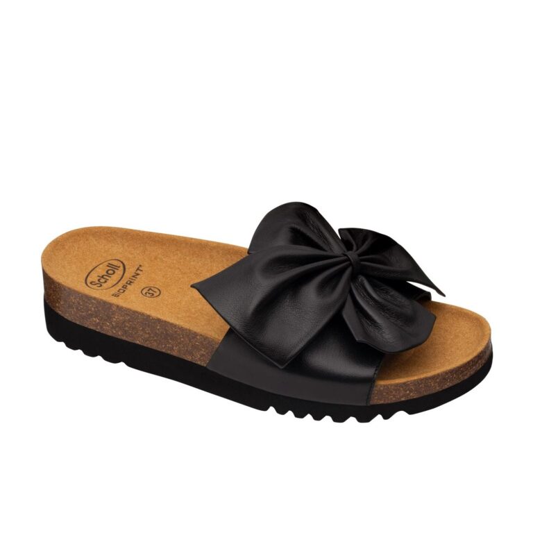 Scholl ženske papuče Bowy crne