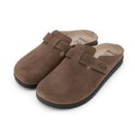 Scholl muške papuče Elio Strap braon