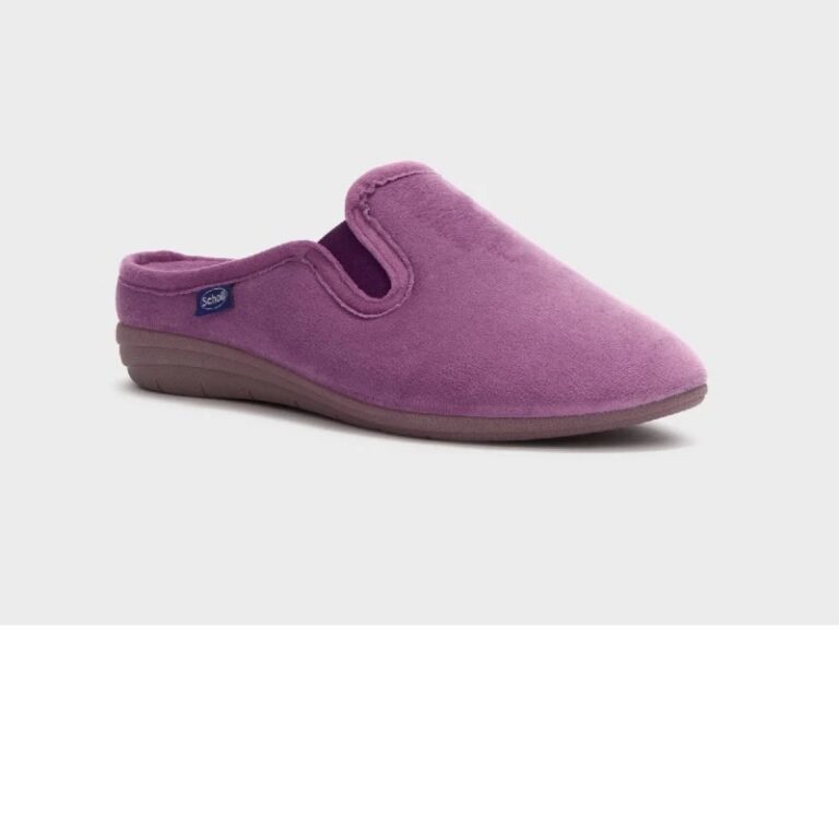 Scholl ženske kućne papuče Gloomy ljubičaste