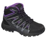 Scholl ženske čizme Havang Bootie Ljubičaste crne