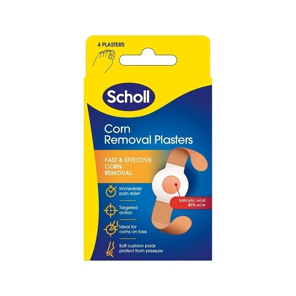 Scholl flasteri za brzo uklanjanje kurjeg oka sa salicinom kiselinom - Slika 1