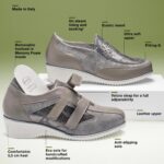 Scholl ženske cipele Madina sive