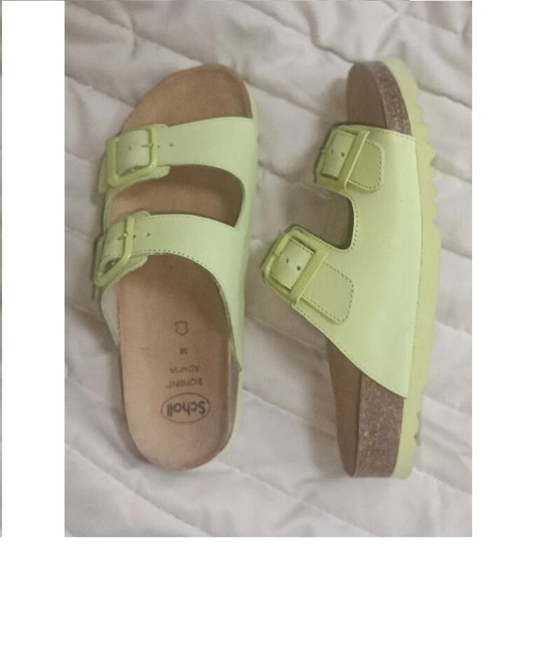 Scholl ženske papuče Malaren Low zelene