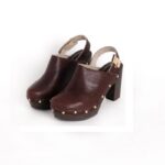 Scholl ženske papuče Miami Clog braon