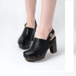 Scholl ženske papuče Miami Clog crne