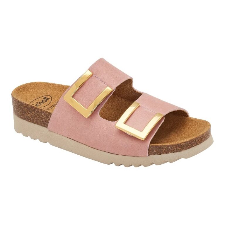 Scholl ženske papuče Monterey 2 Straps roze
