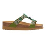 Scholl ženske papuče New Bogota Akva zelene