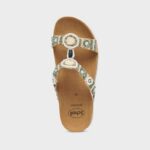 Scholl ženske papuče New Bogota krem