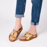 Scholl ženske papuče New Bogota Zuta žute