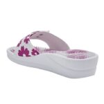 Scholl ženske papuče New Massage belo roze