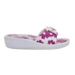 Scholl ženske papuče New Massage belo roze