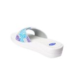 Scholl ženske papuče New Massage srebrne