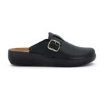 Scholl ženske papuče Nilla Buckle crne