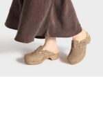 Scholl ženske klompe Pescura Fae bež