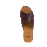 Scholl ženske papuče Rapallo Cross vino bordo