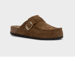 Scholl ženske papuče Bora Mocassin tobako