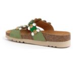 Scholl ženske papuče Sintra 2 Straps zelene