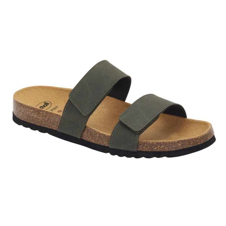 Scholl muške papuče Tymeg maslinaste