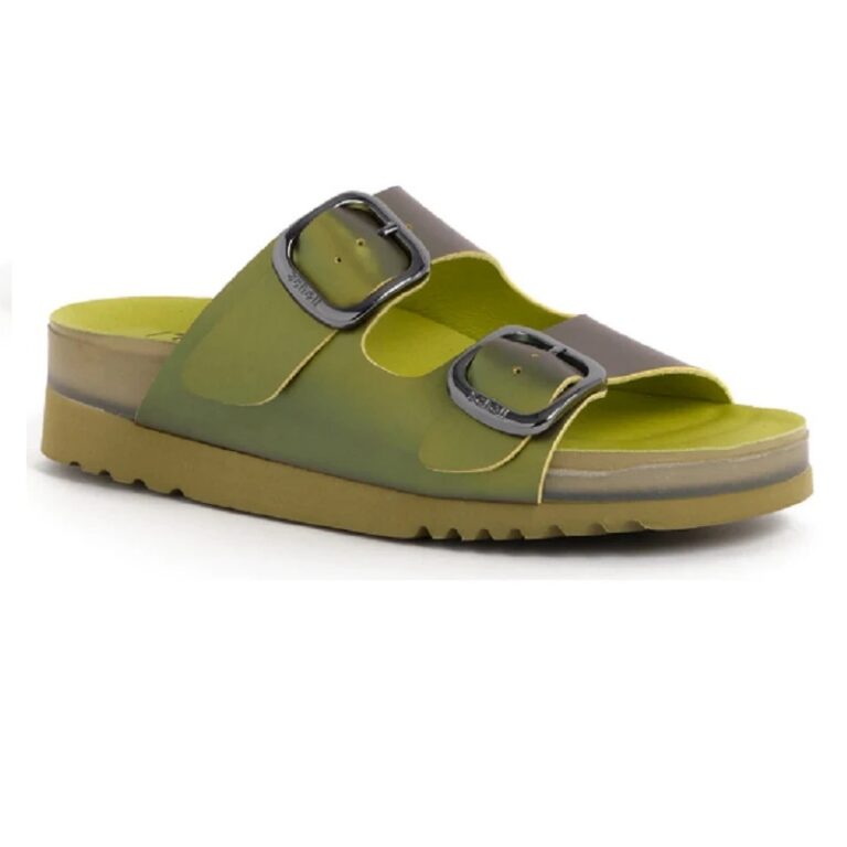 Scholl ženske papuče Vally zelene